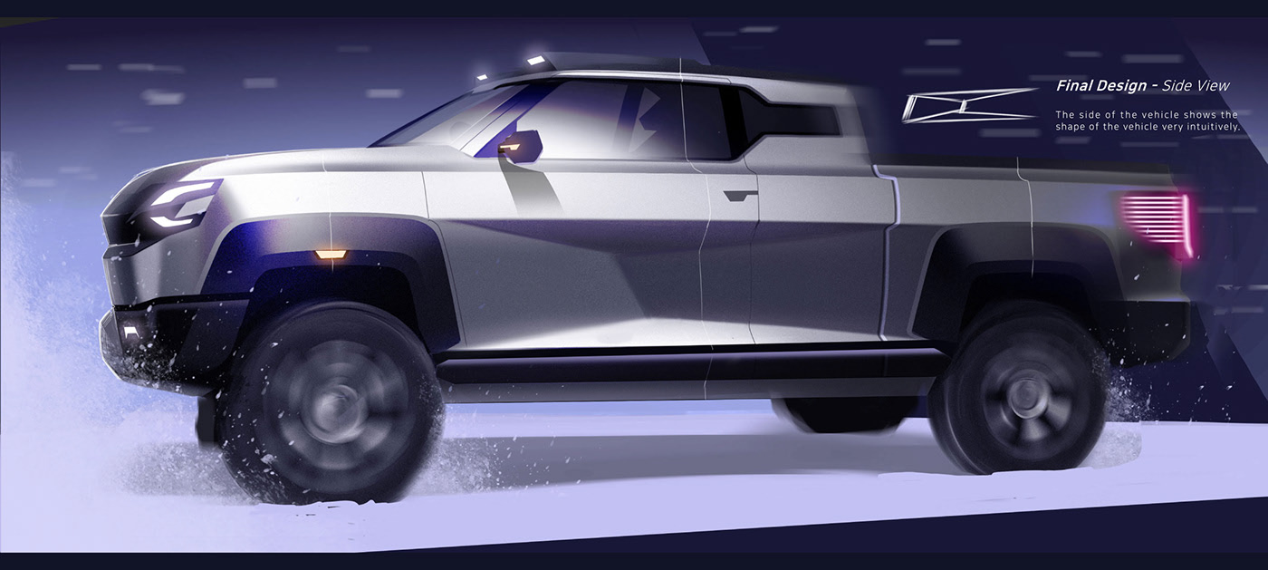 Super，Pickup truck，two thousand and twenty-five，Automobile Design，