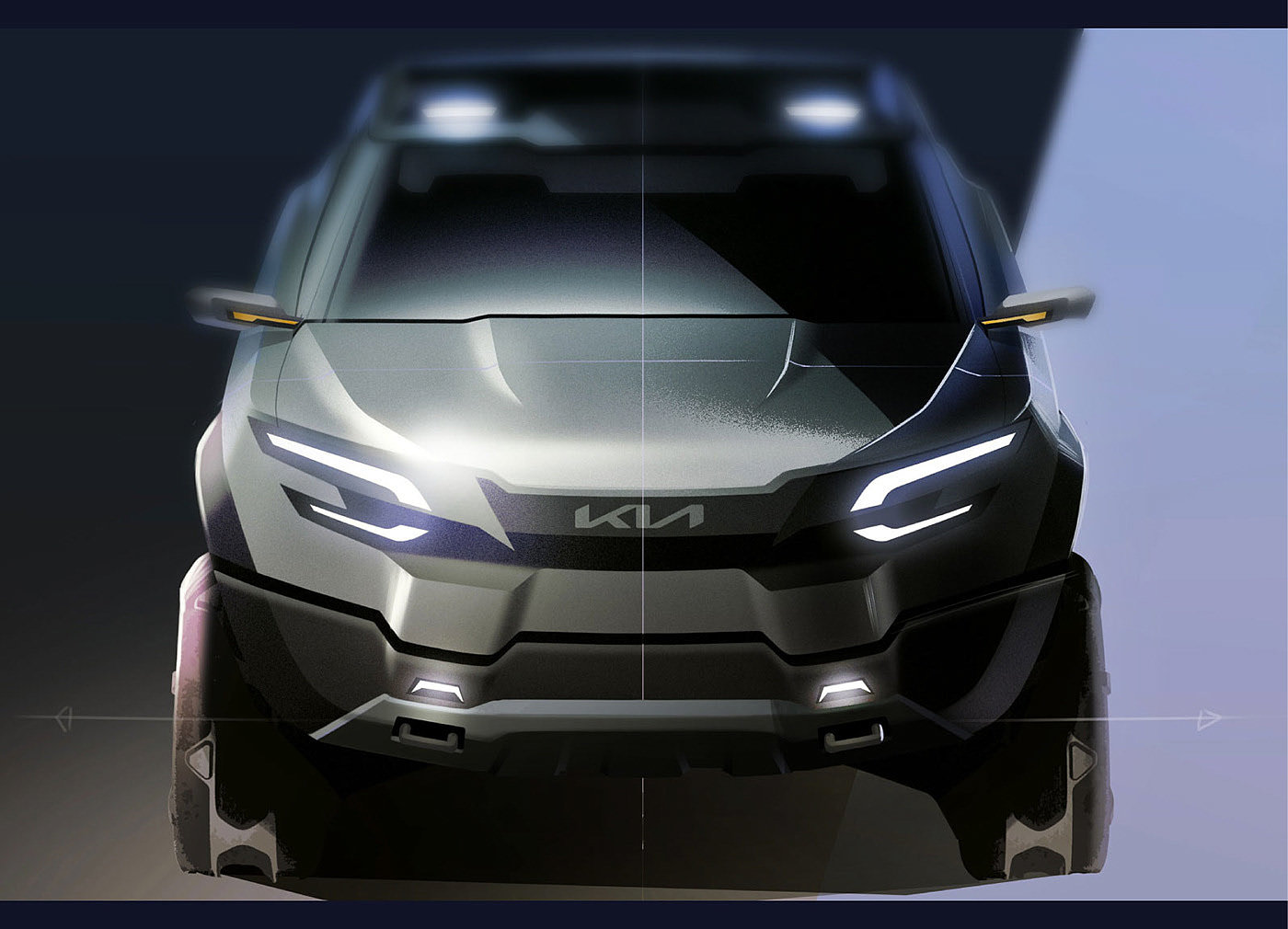 kia，皮卡车，2025，Automobile Design，