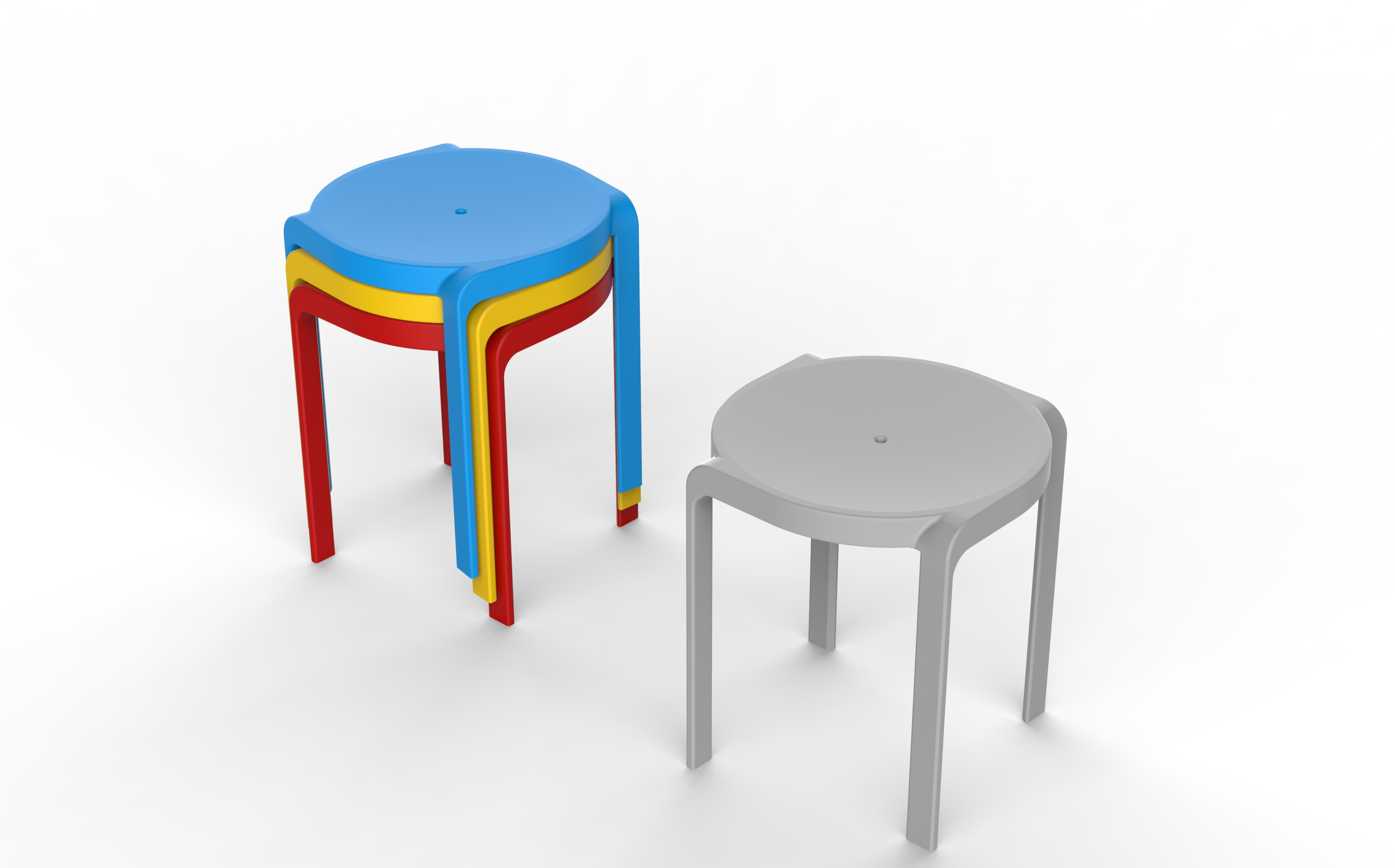 Plastic chair，
