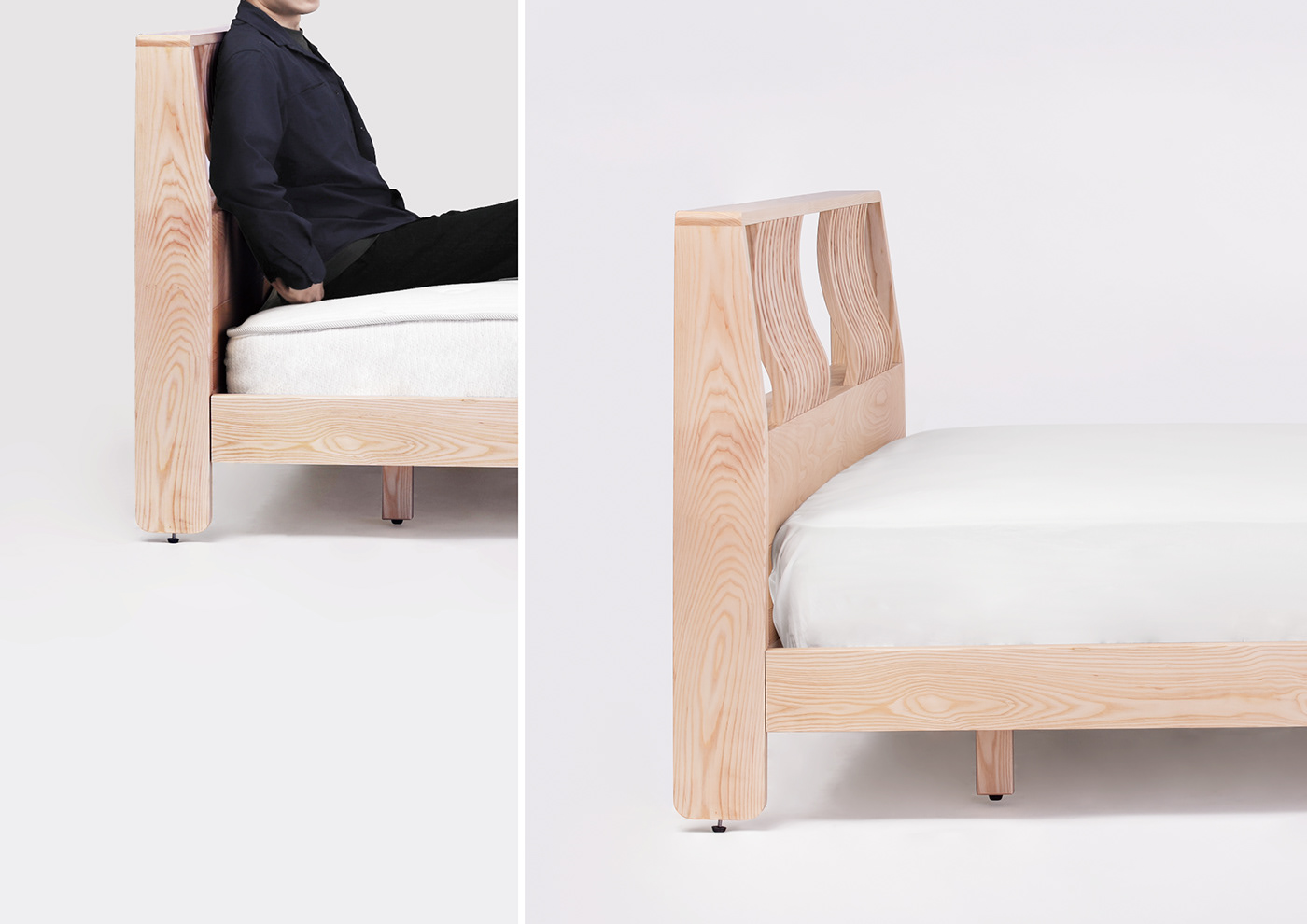 Bed，I am，furniture，woodiness，