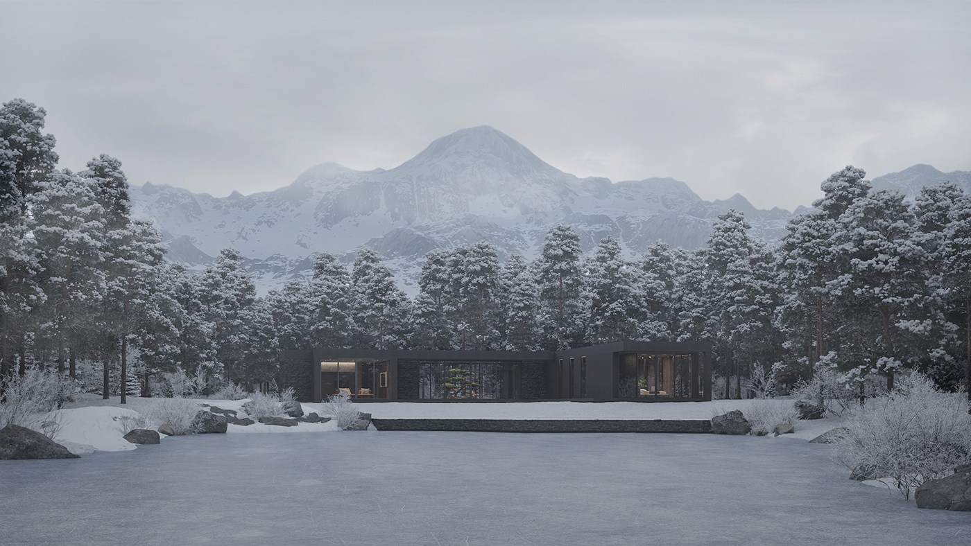 Architecture，Design，house，3d，