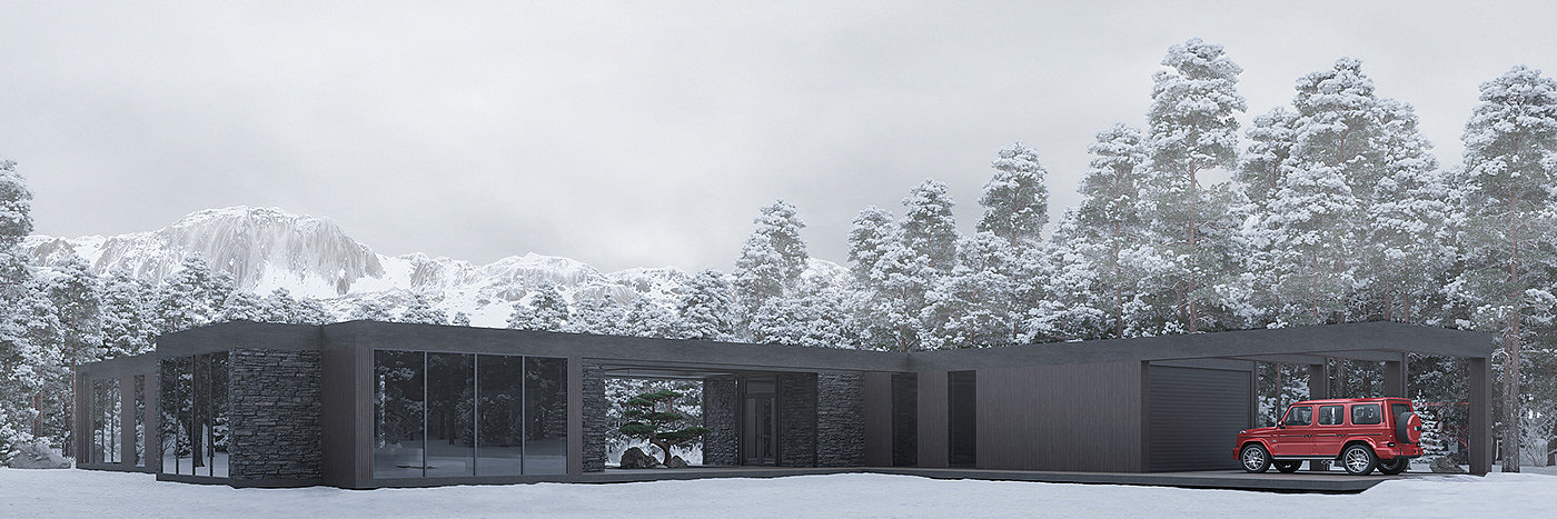 Architecture，Design，house，3d，