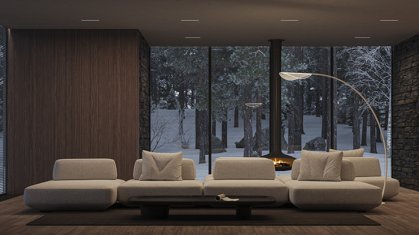 Architecture，Design，house，3d，