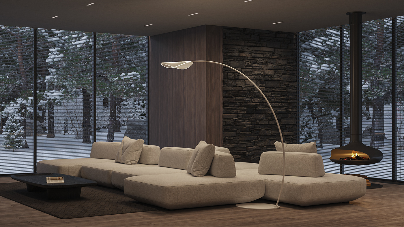 Architecture，Design，house，3d，