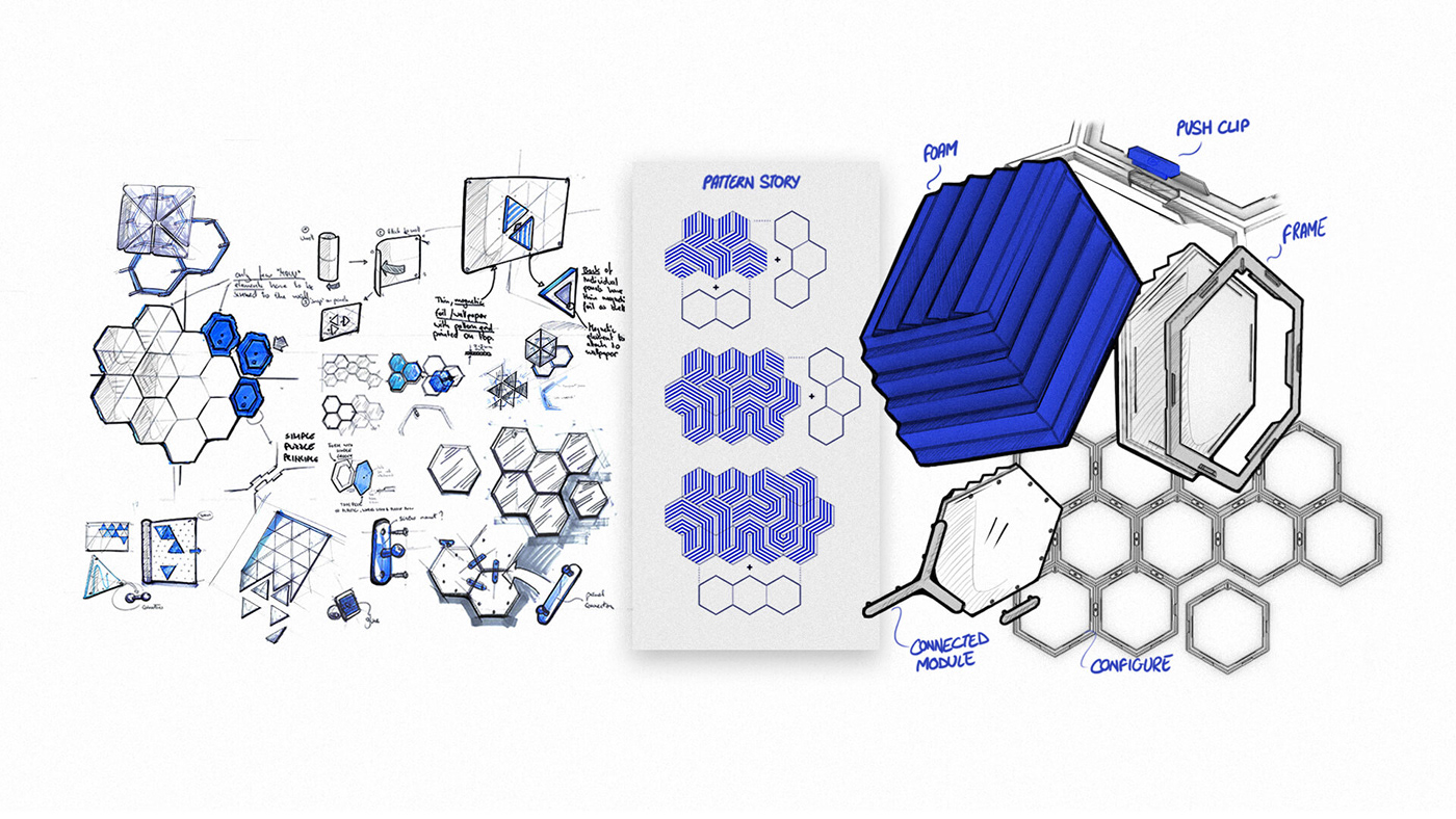 product design，Audio panel，sound，Acoustic foam，