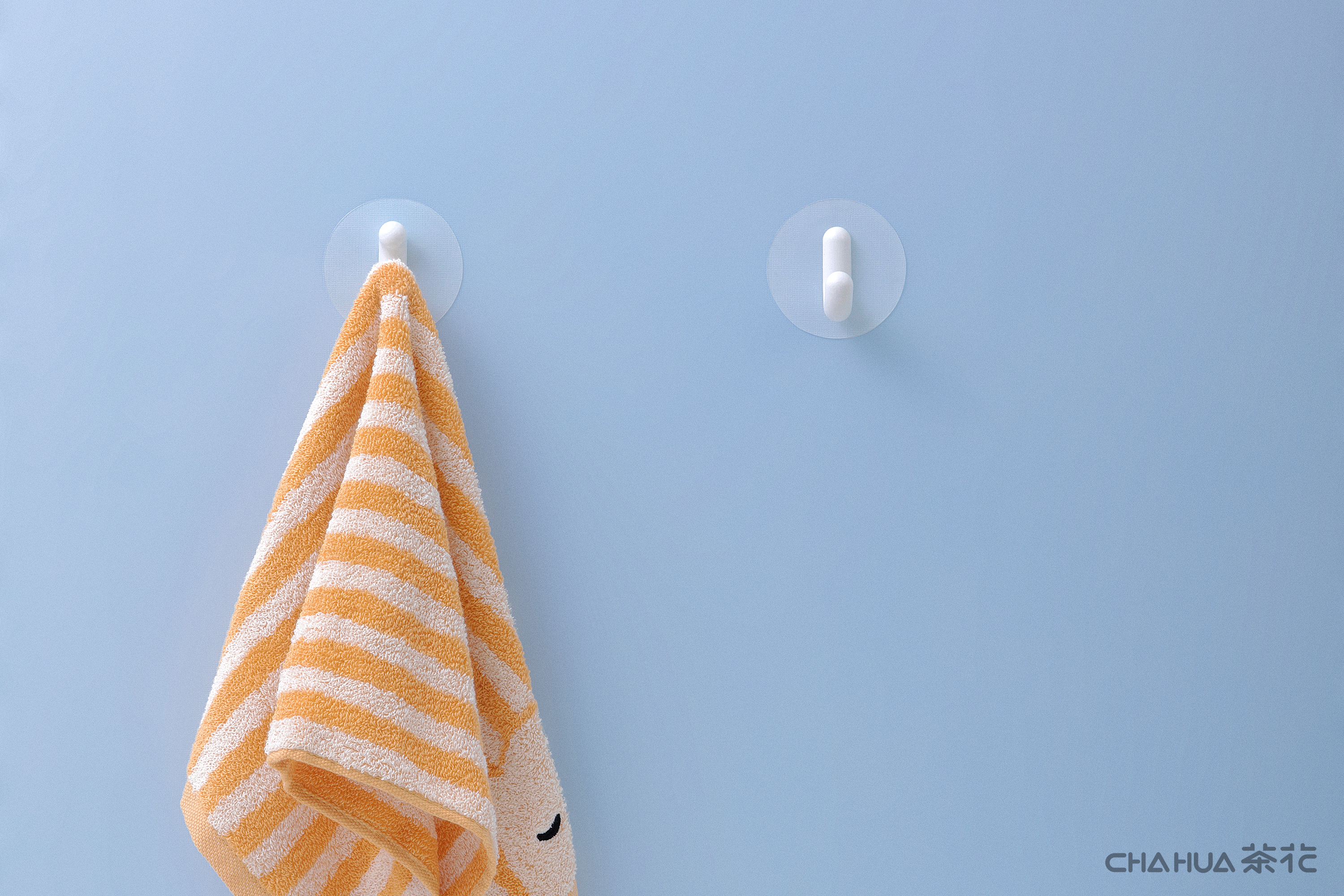 Camellia，Home Furnishing，Sticking hook，letter，white，geometry，a hook，