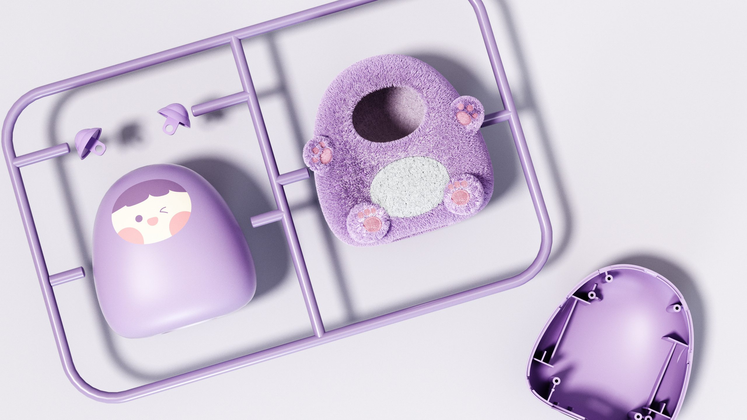 Hand warmer，portable source，Cartoon modeling，lovely，Cute fun，Toys，