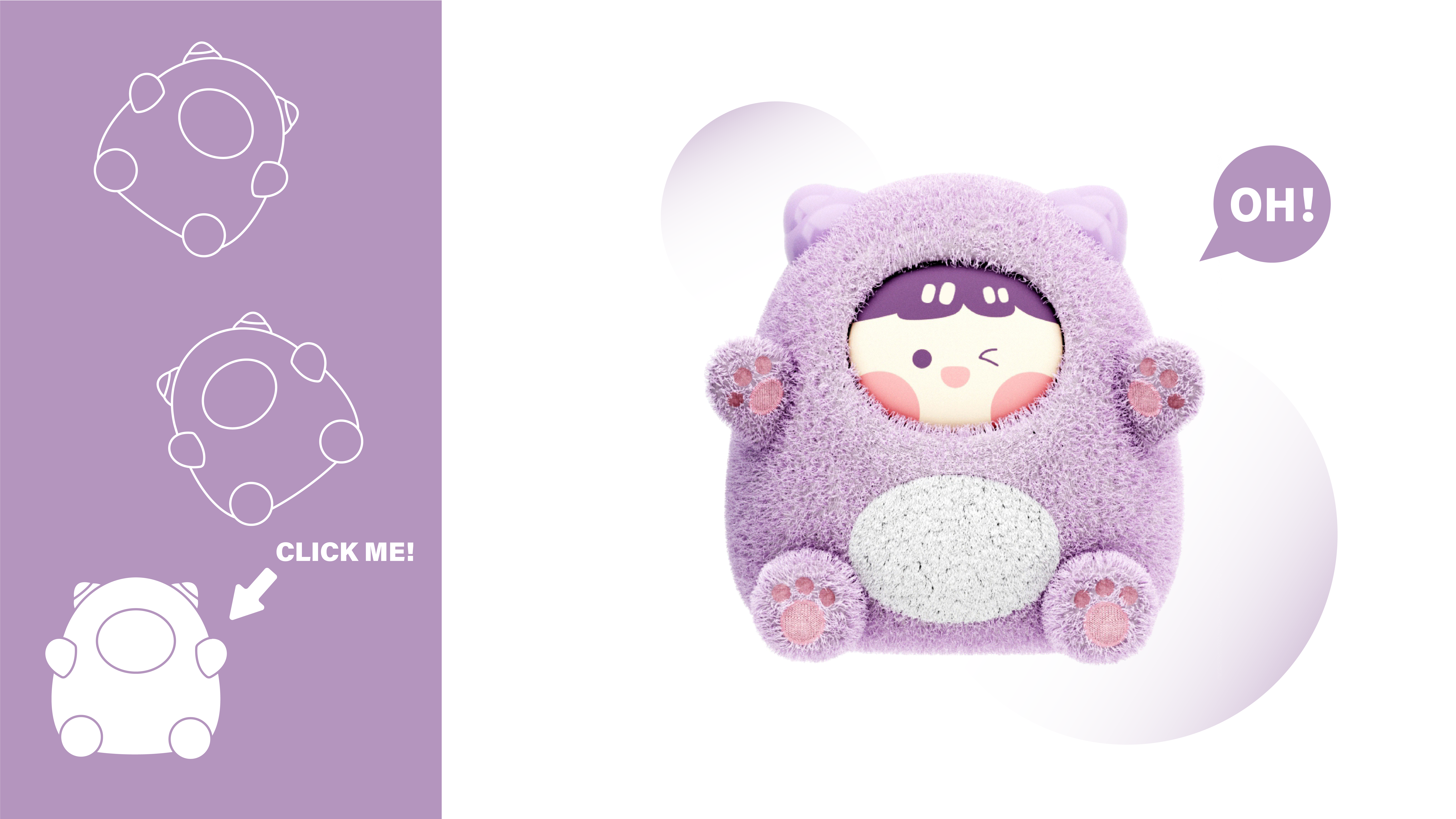 Hand warmer，portable source，Cartoon modeling，lovely，Cute fun，Toys，