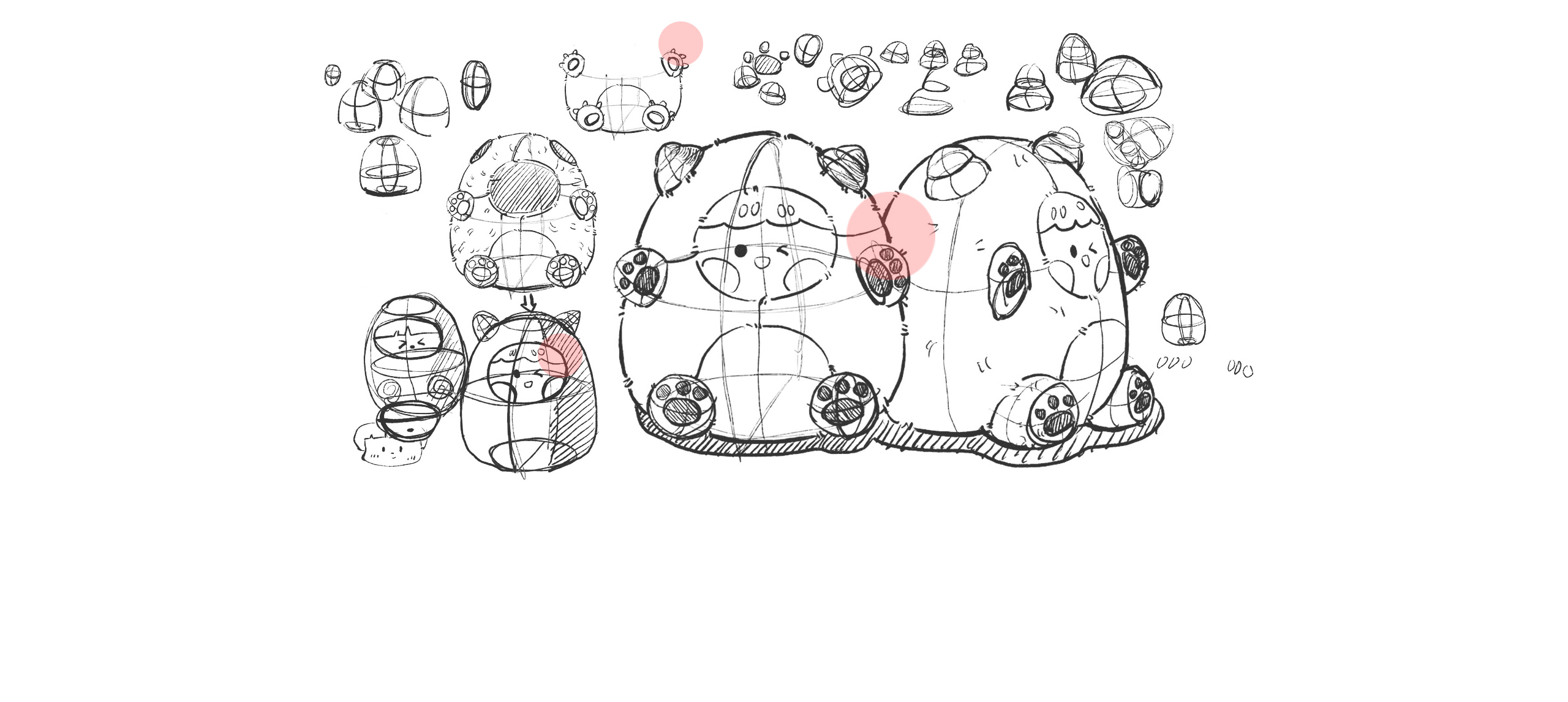 Hand warmer，portable source，Cartoon modeling，lovely，Cute fun，Toys，