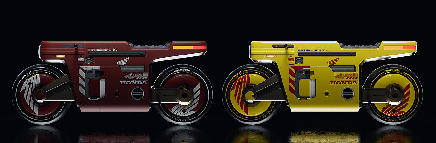 motorcycle，Vehicle design，honda，