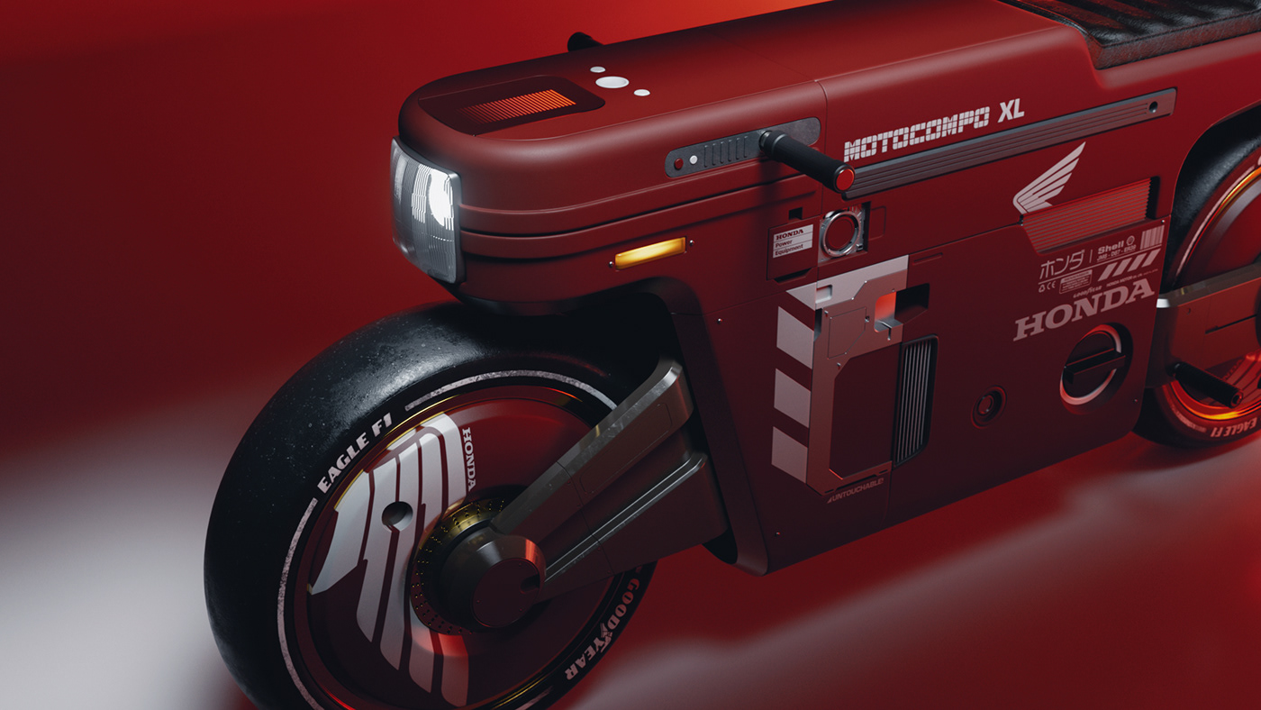 motorcycle，Vehicle design，honda，