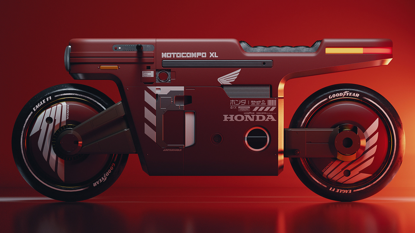 motorcycle，Vehicle design，honda，