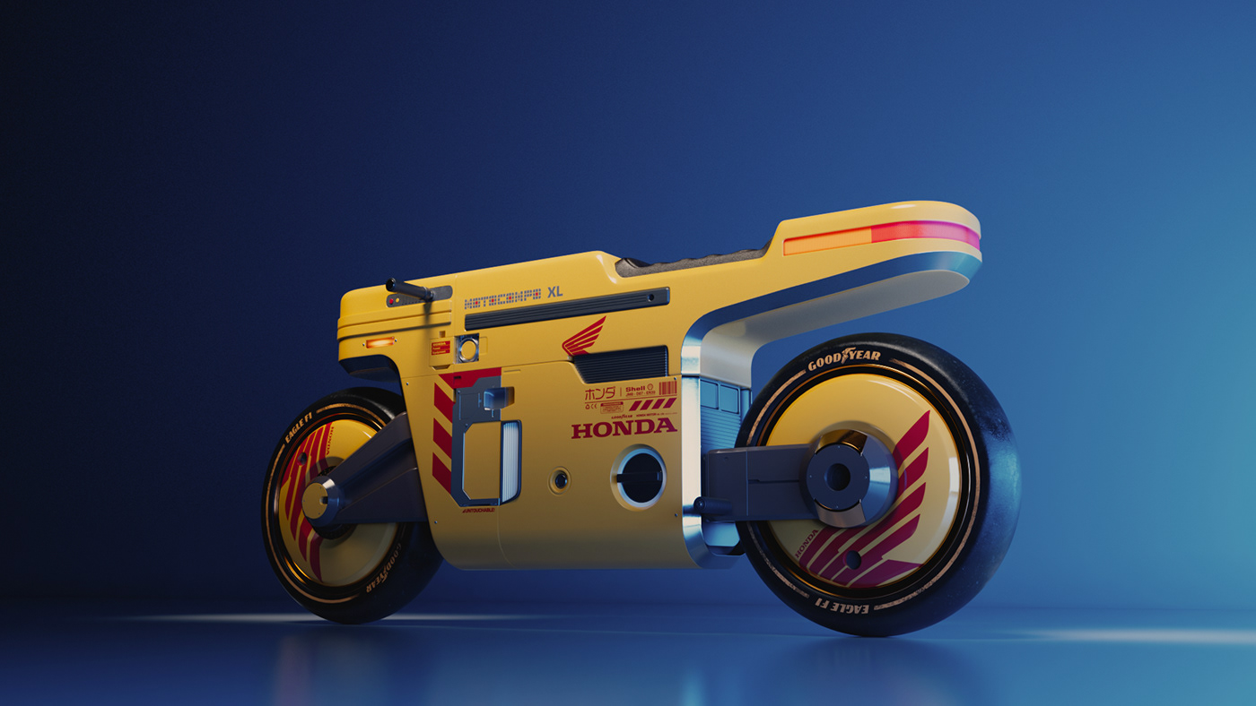 motorcycle，Vehicle design，honda，