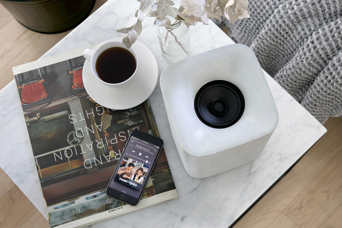 CONCRETE SOUND，MIICON STUDIO，concrete，Loudspeaker，