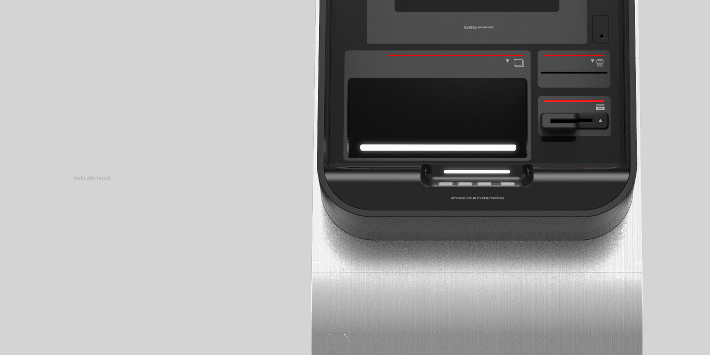GRGBanking，Self service teller machine，Designer AKD，