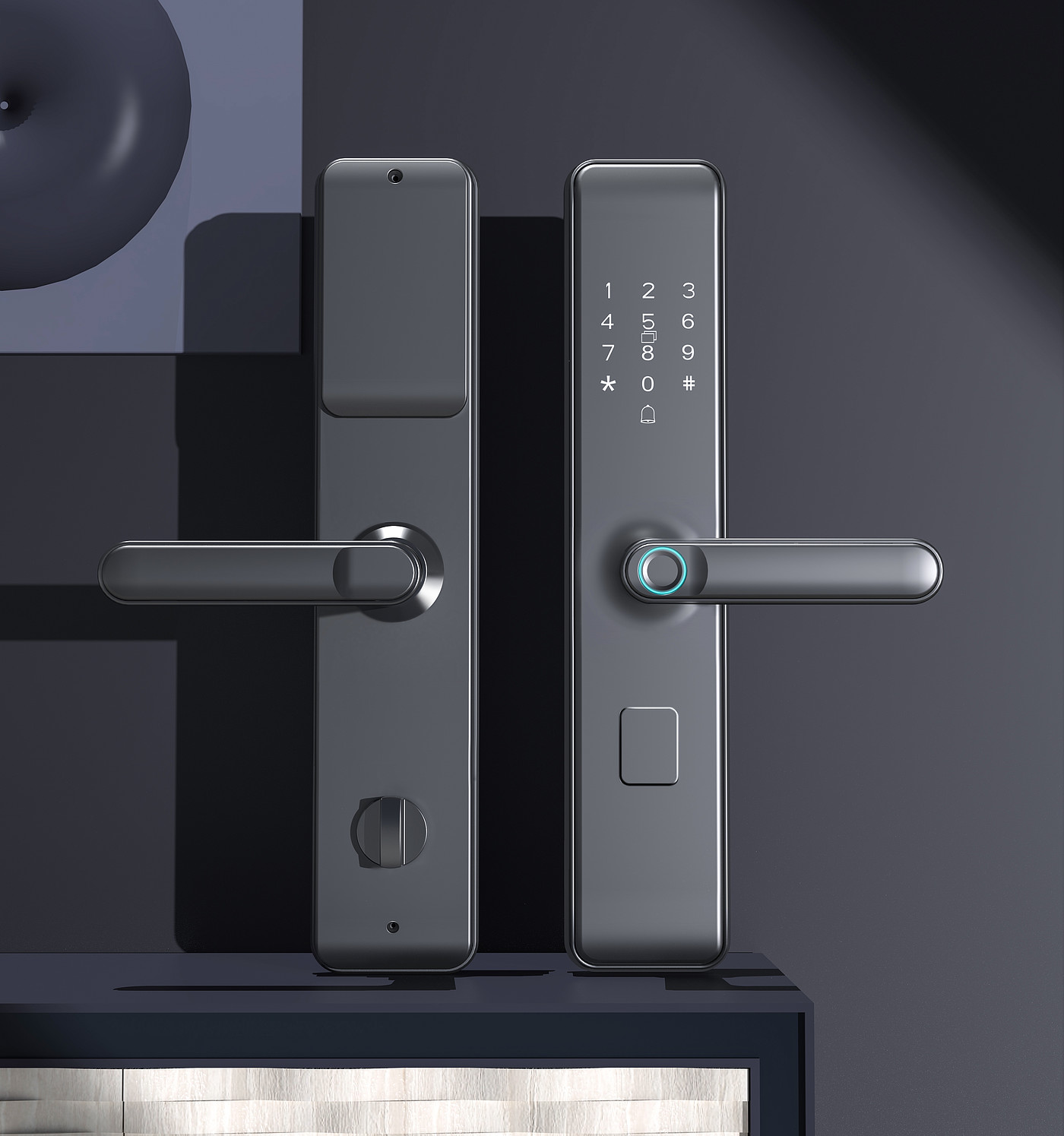 Fingerprint lock，