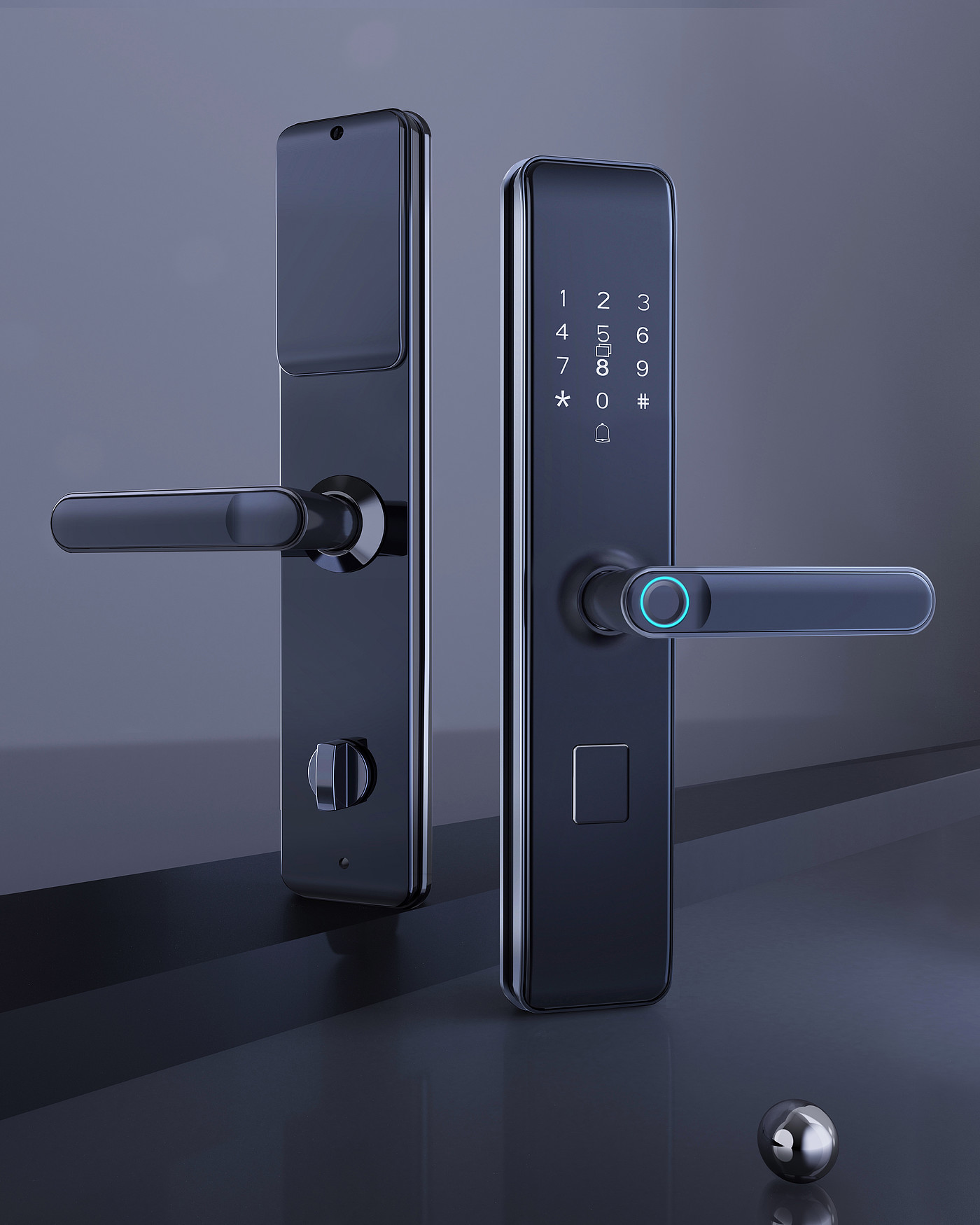Fingerprint lock，
