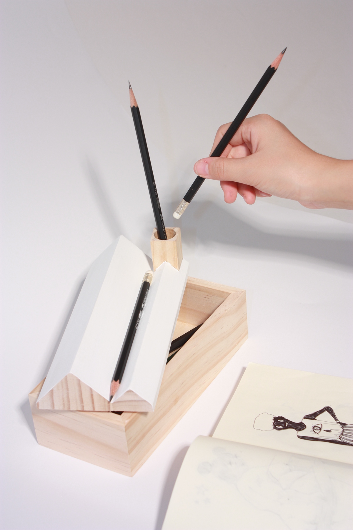 The House，pencil case，series，house，factory，church，