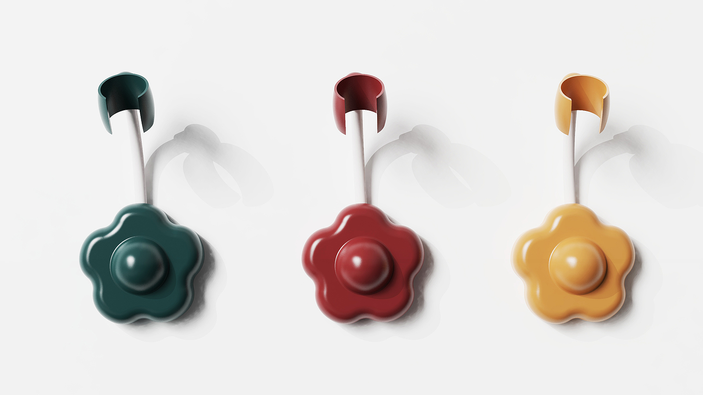 Shower support，Sanitary ware，a hook，Bracket，product design，Creative design，Appearance design，Housewear & Furnishings，