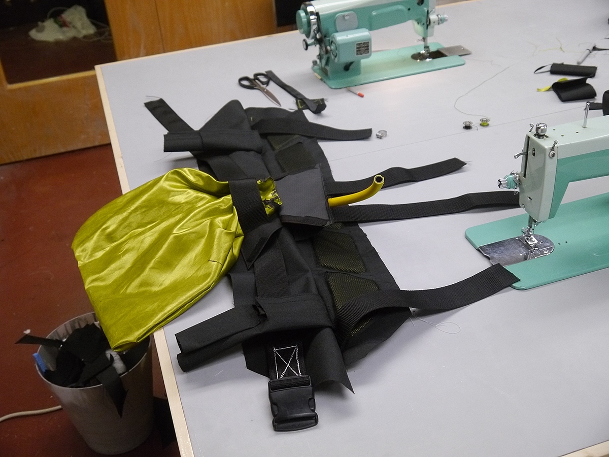 product design，industrial design，Airbag system，Free fall tool，