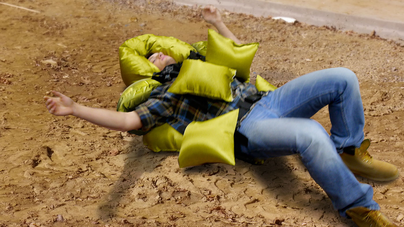 product design，industrial design，Airbag system，Free fall tool，