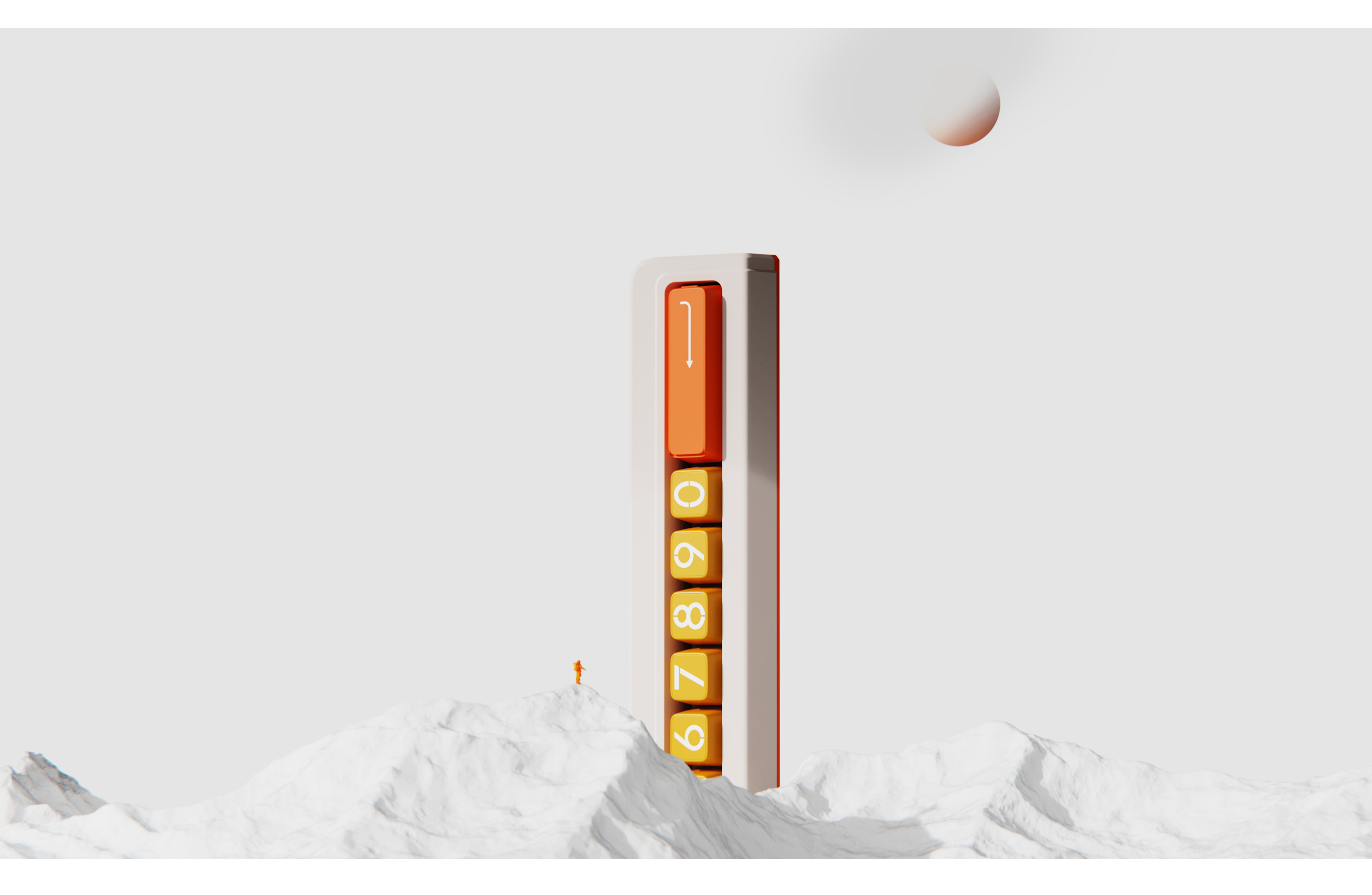 Parking number plate，Number plate，Render，Typesetting，Oxygen design，A Bai，