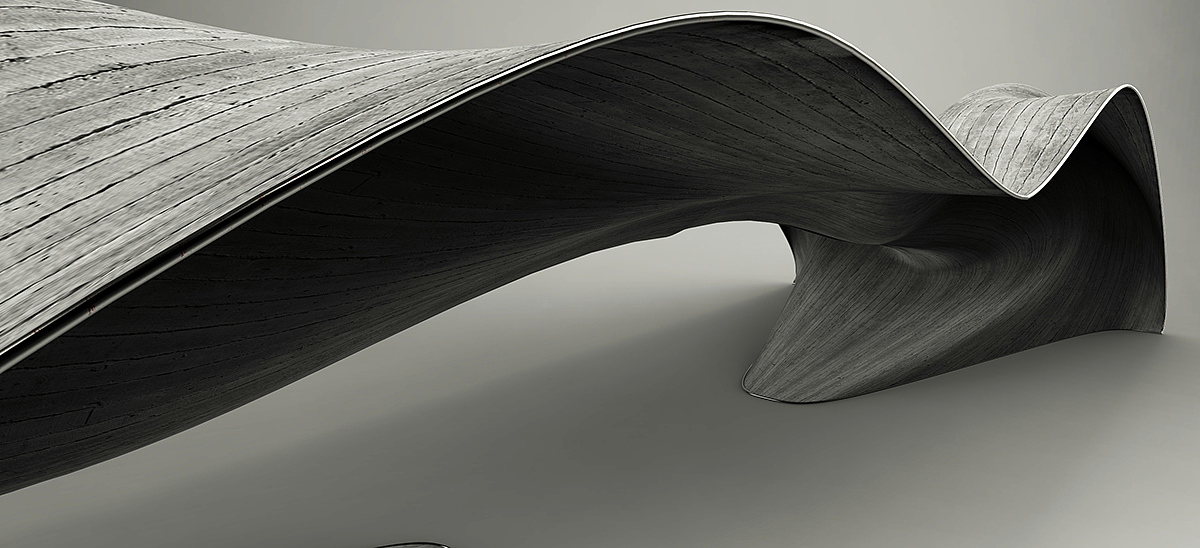 streamline，woodiness，tea table，modern，