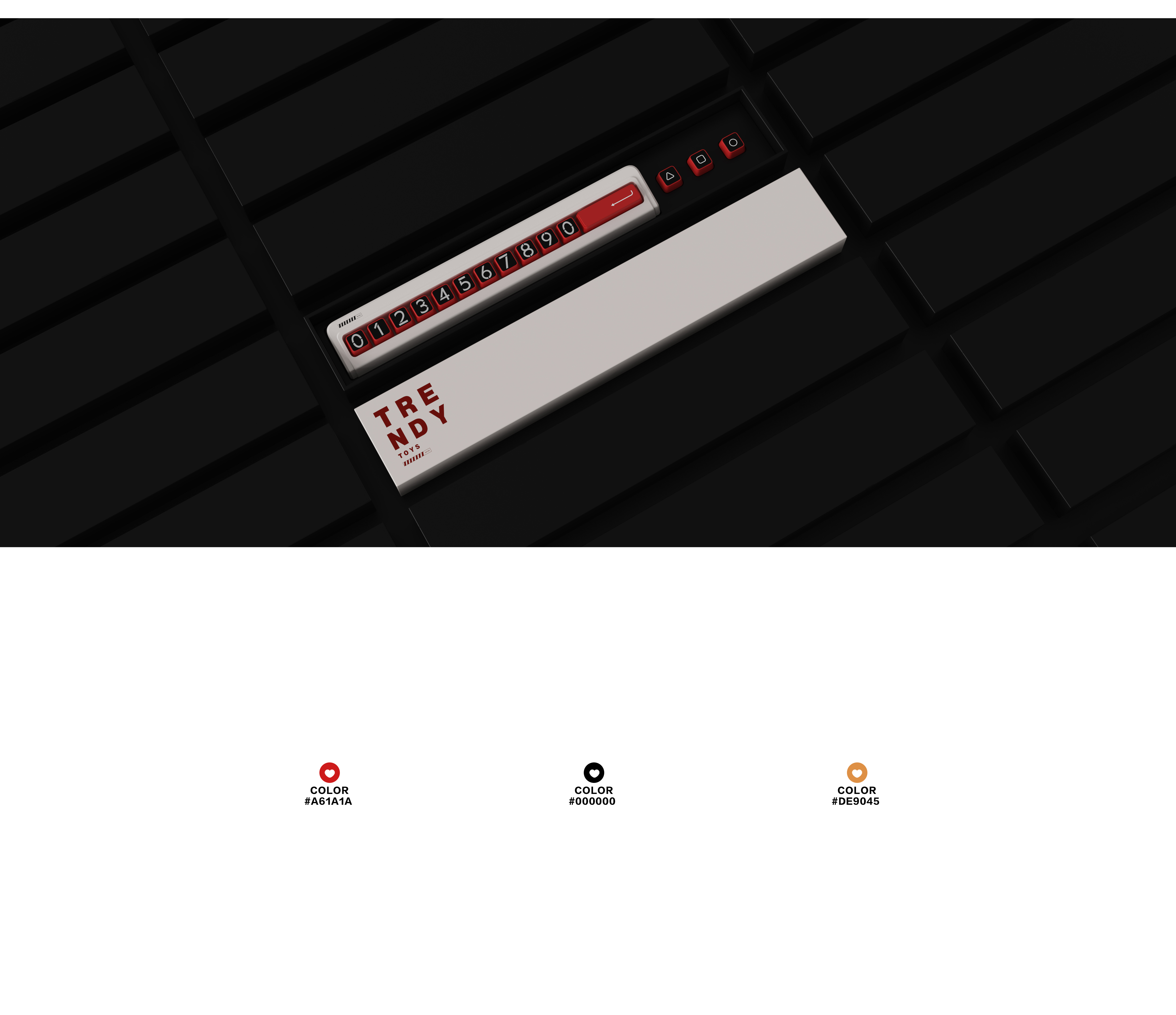 Parking number plate，Number plate，Render，Typesetting，Oxygen design，A Bai，