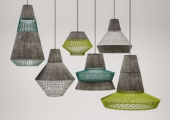 a chandelier，combination，