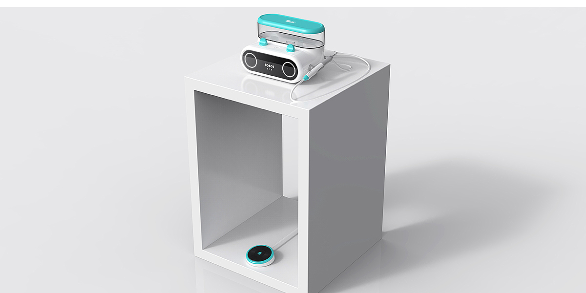Children's dental cleaning machine，Medical products，product design，industrial design，Design Research，Structural design，
