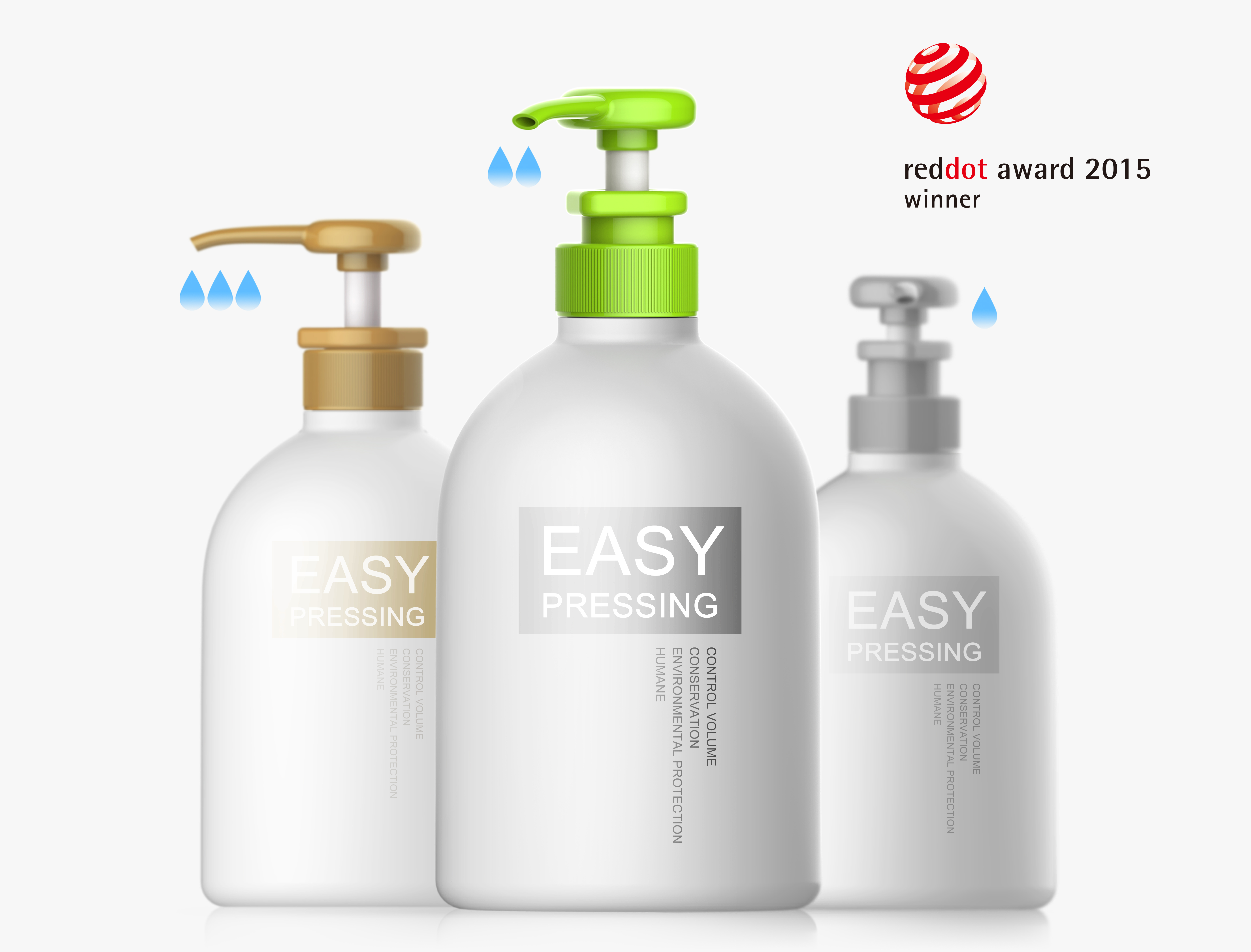Red dot award，Separate bottling，shampoo，Liquid soap，bathroom，