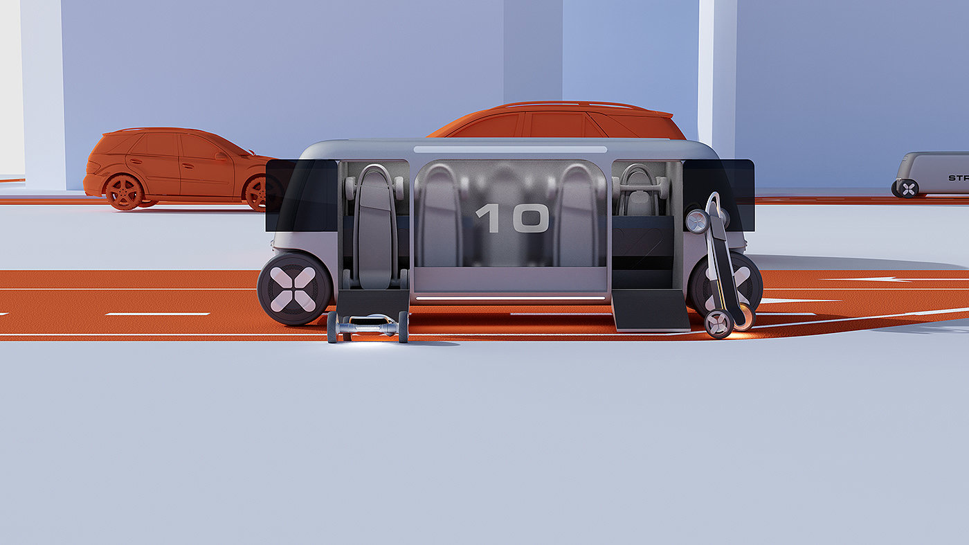 Stria，Mobile device，Parking system，industrial design，