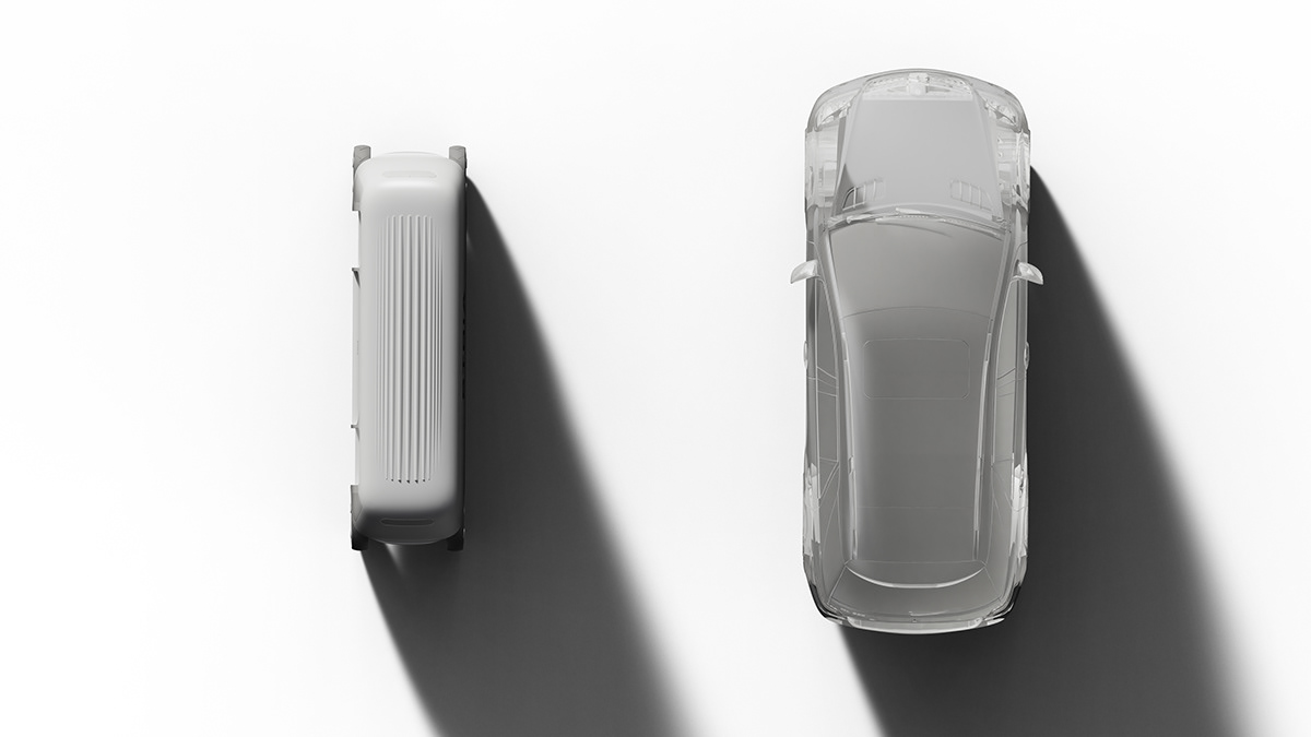 Stria，Mobile device，Parking system，industrial design，