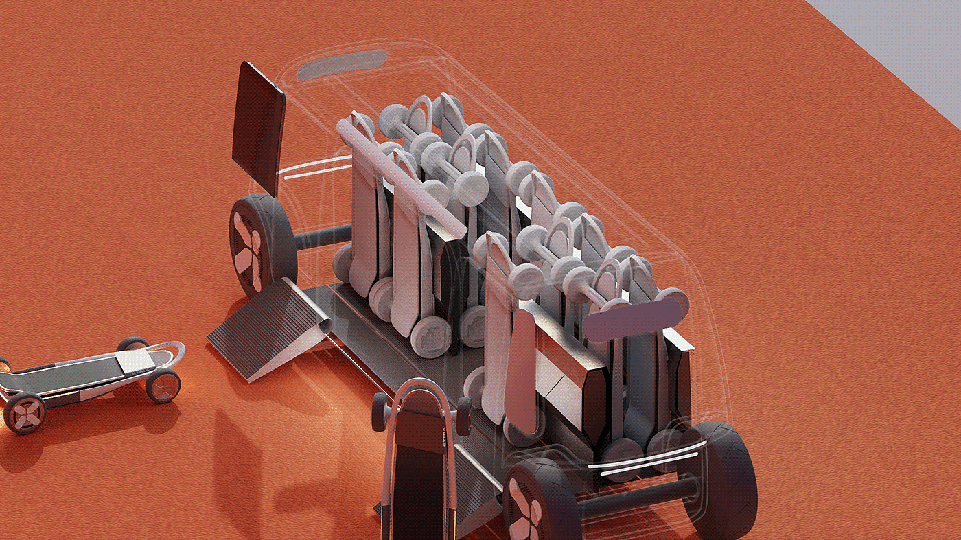 Stria，Mobile device，Parking system，industrial design，