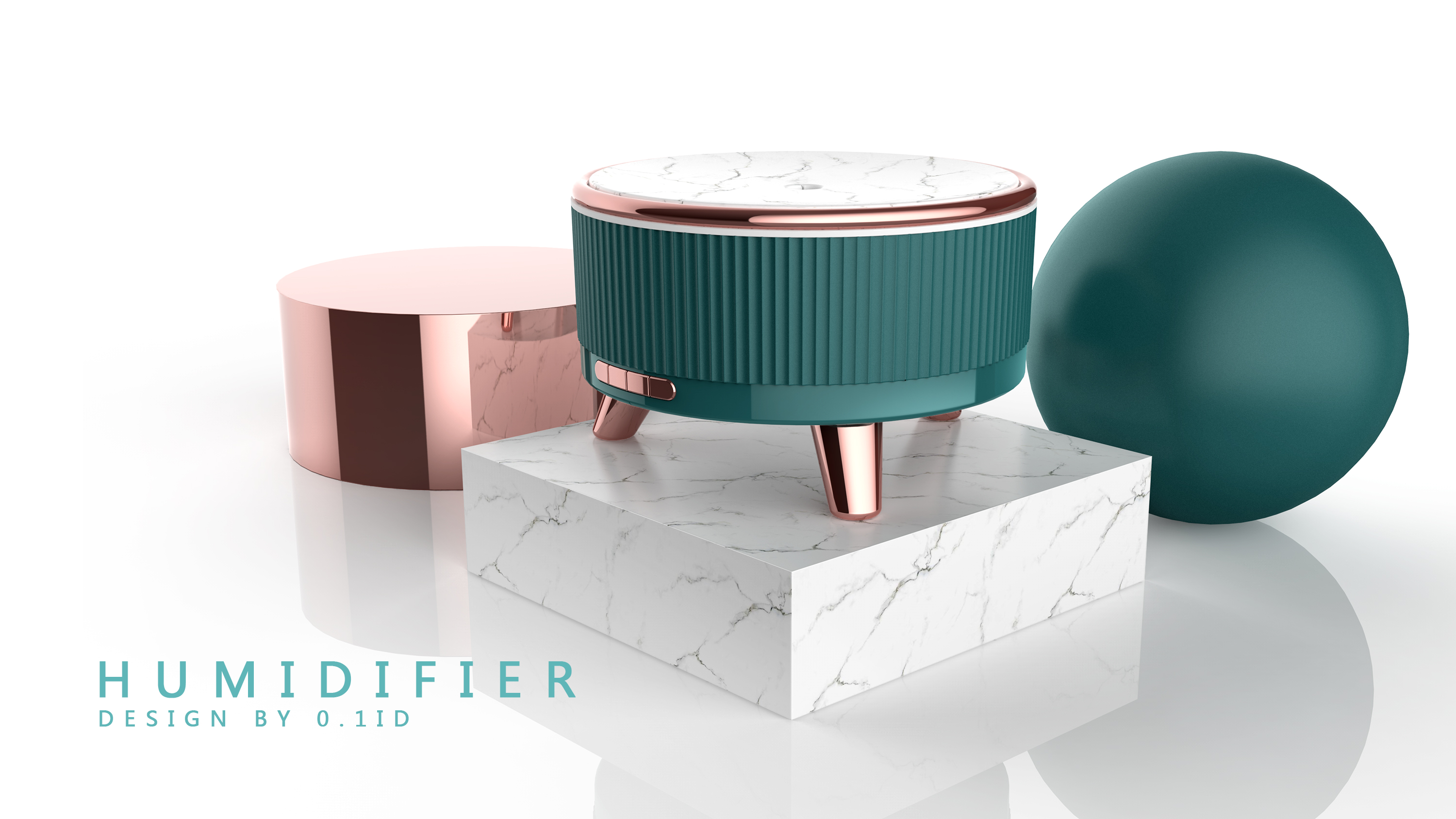 Humidifier，Appearance design，Structural design，Marble，color，texture，