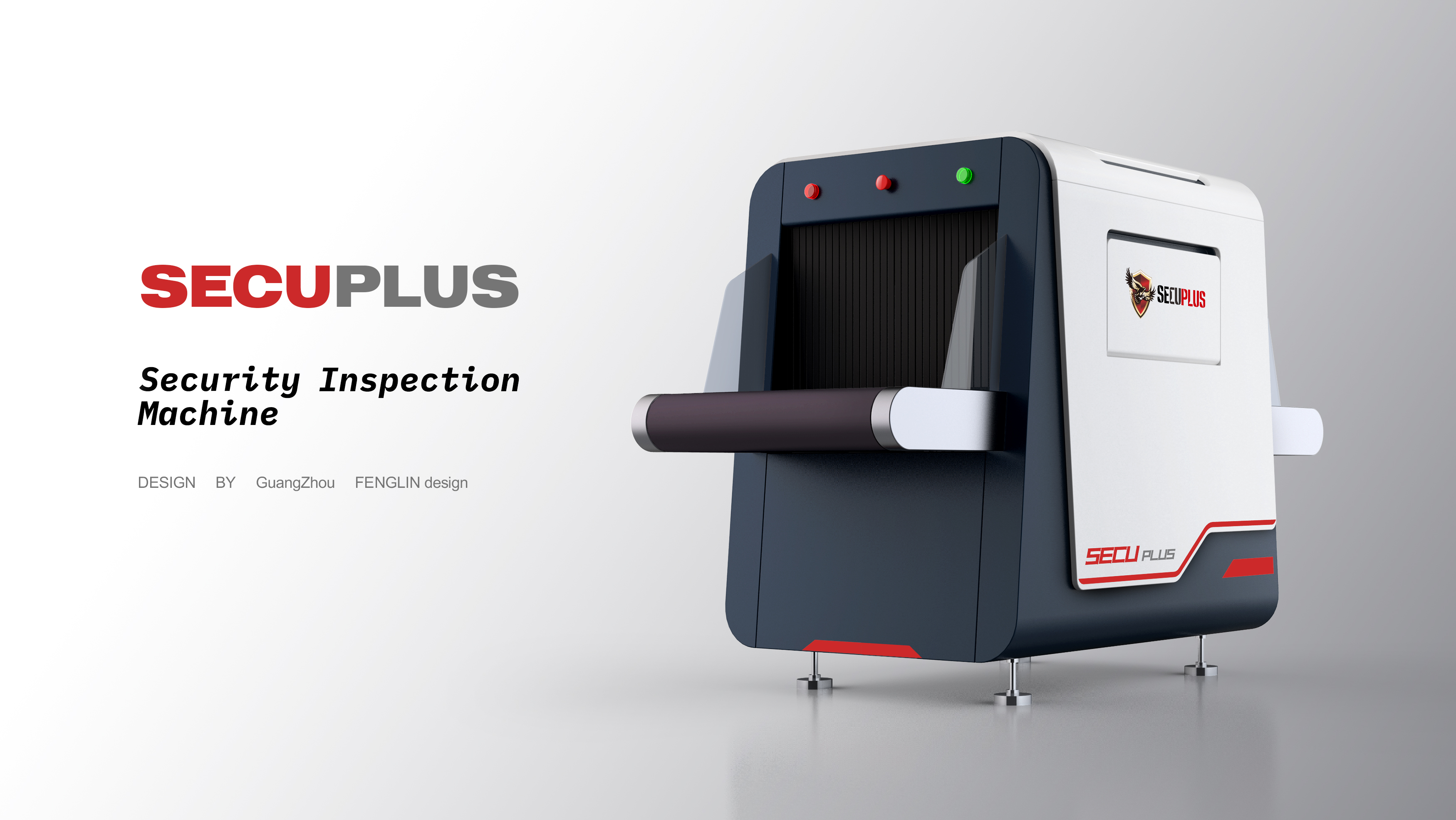 Security inspection equipment，Sheet metal design，Appearance design，security，