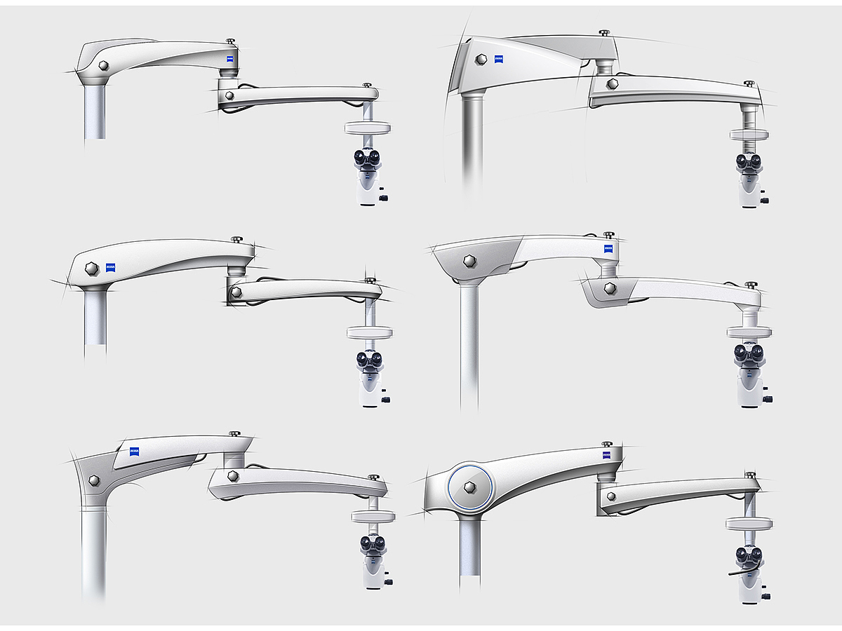 Microscope rocker arm，industrial design，product design，medical apparatus and instruments，