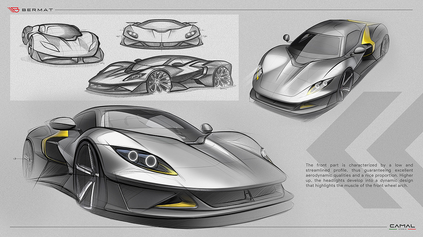 汽车，交通工具，跑车，Bermat GT by Camal，