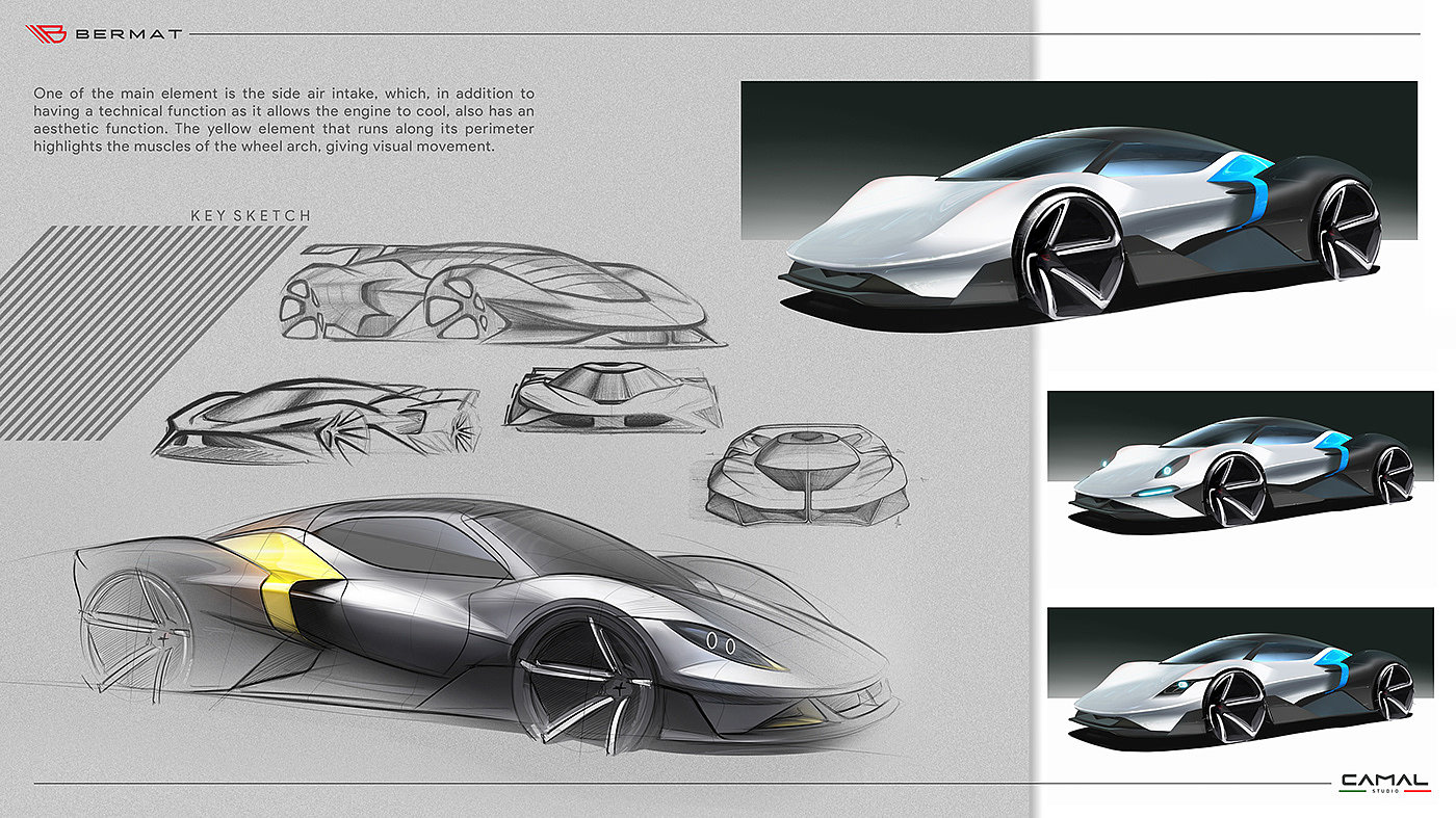 汽车，交通工具，跑车，Bermat GT by Camal，
