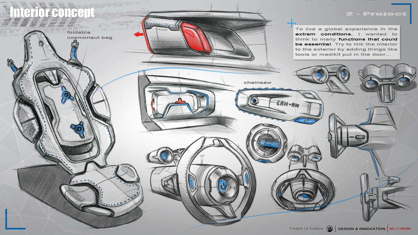automobile，Hand drawn，3d，conceptual design，industrial design，