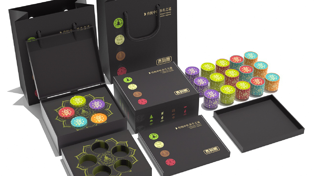 Health products packaging / wormwood leaf packaging / gift box packaging / food，