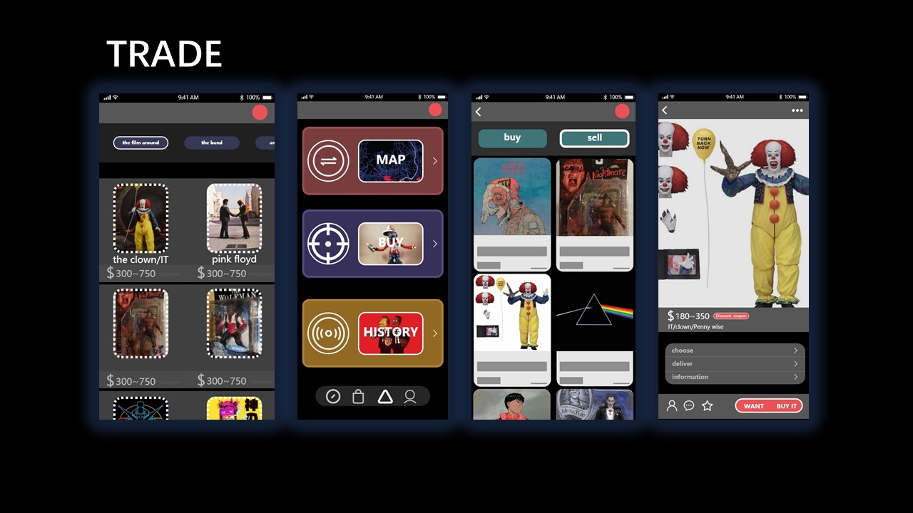 UI design，product design，app，Student works，