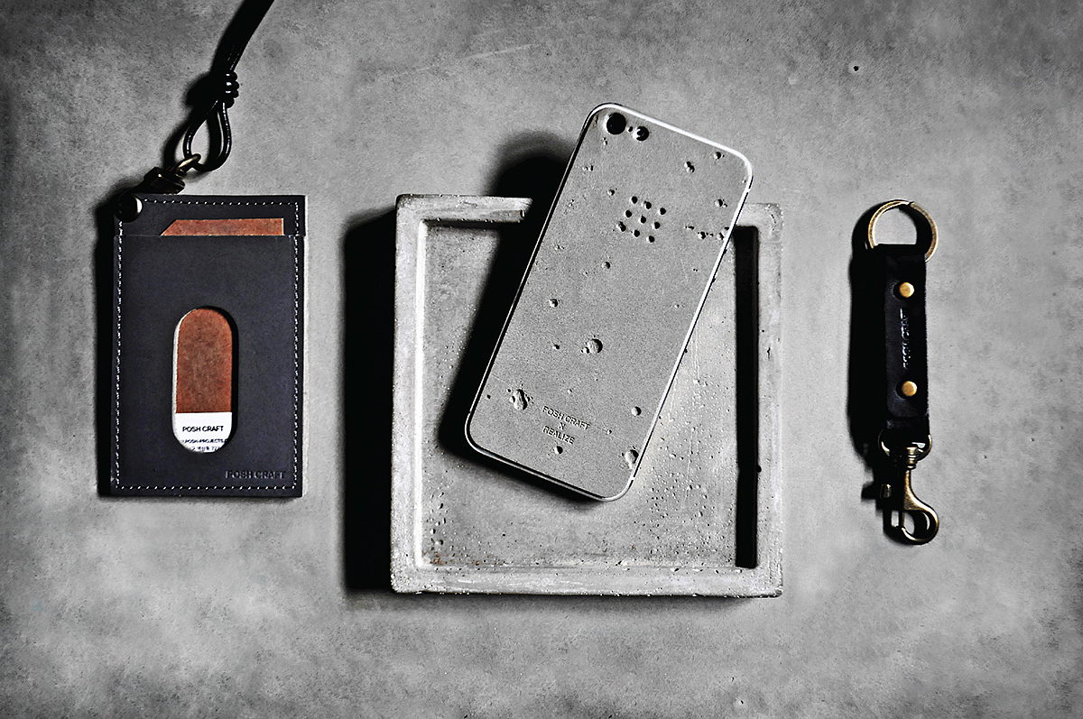 Mobile phone shell，cement，Industrial style，iphone，Pure handmade，