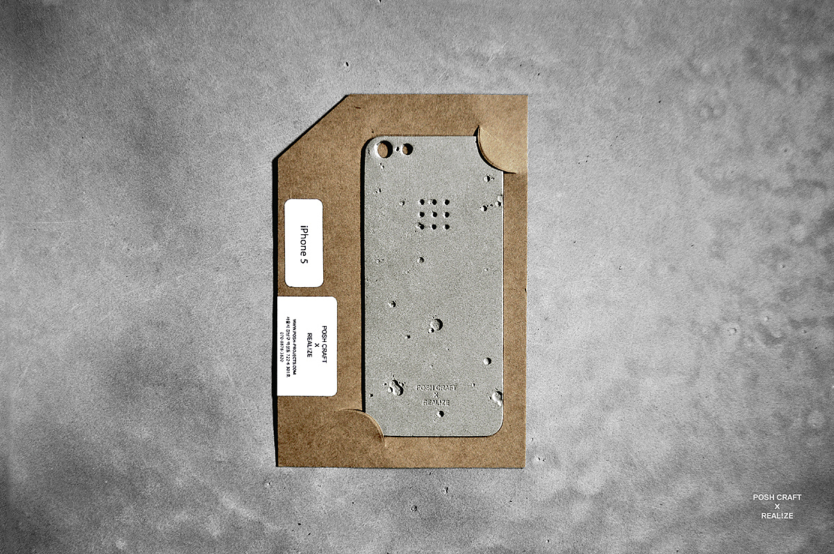 Mobile phone shell，cement，Industrial style，iphone，Pure handmade，