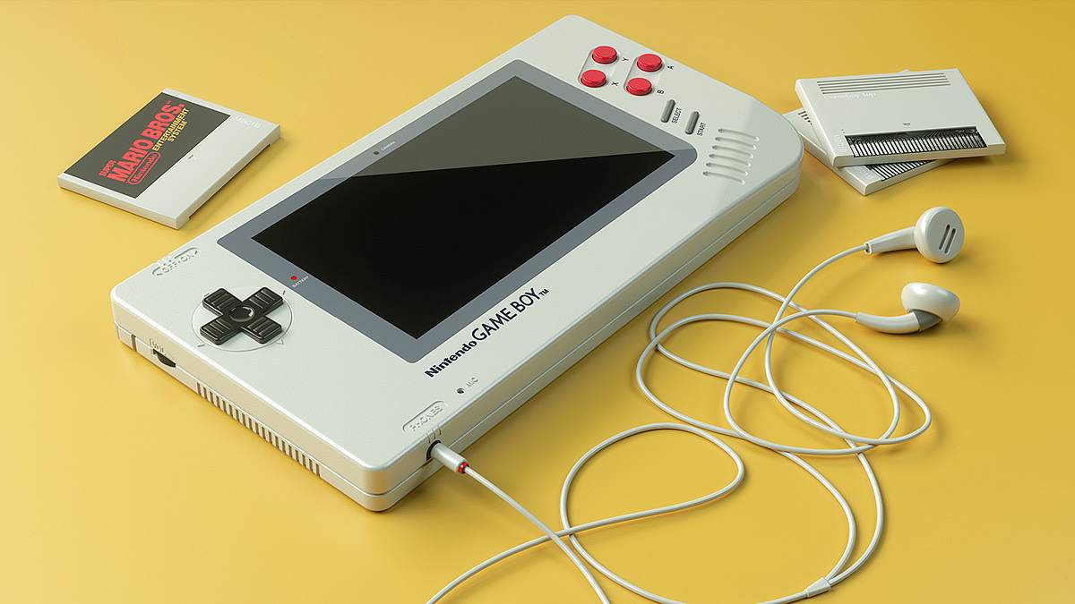 recreational machines，Retro，Nostalgia，Red and white machine，game，