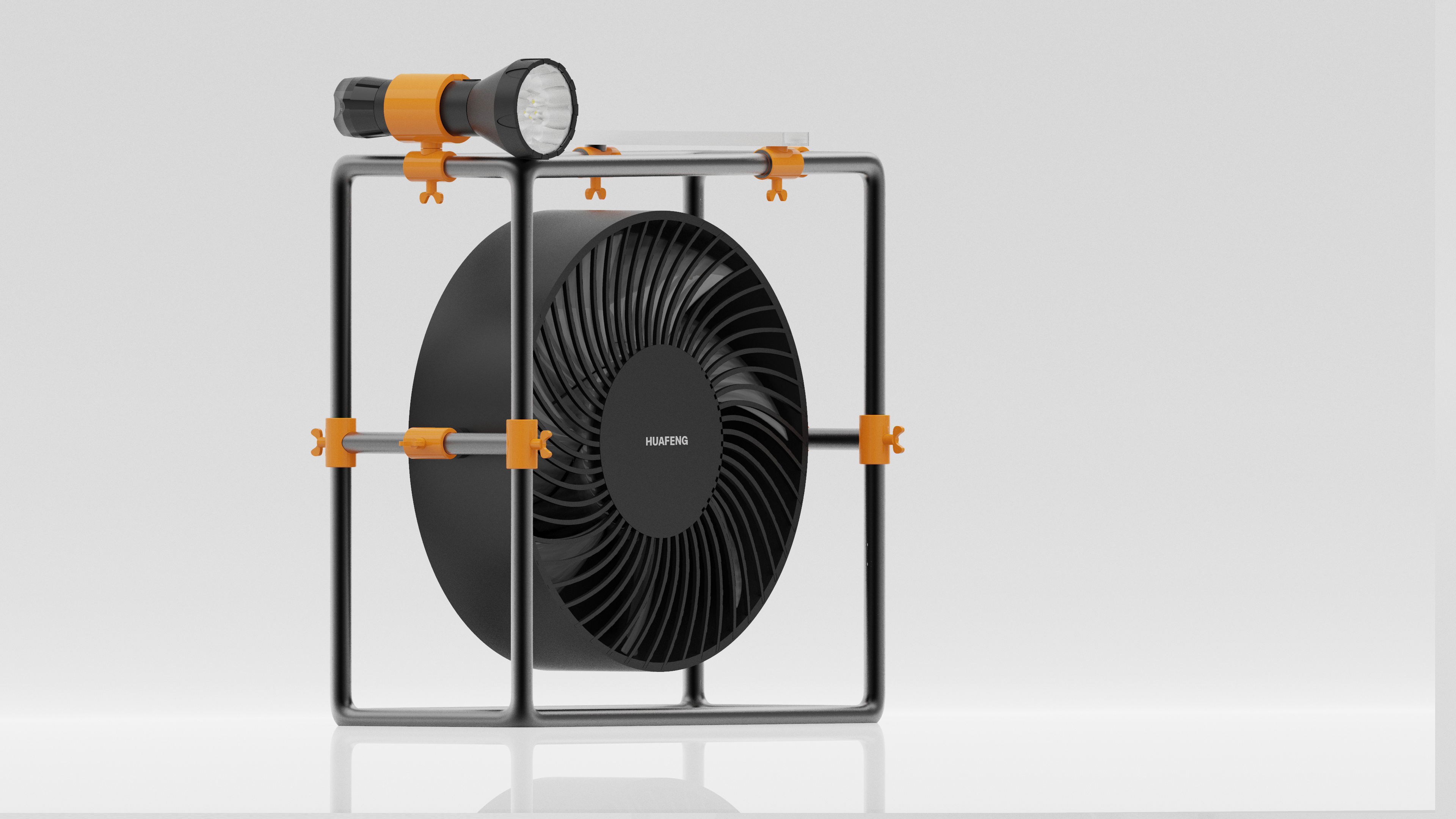 Site fan，Lithium electric fan，Cube，Multifunctional fan，Node modularization，Fan，Fan design，