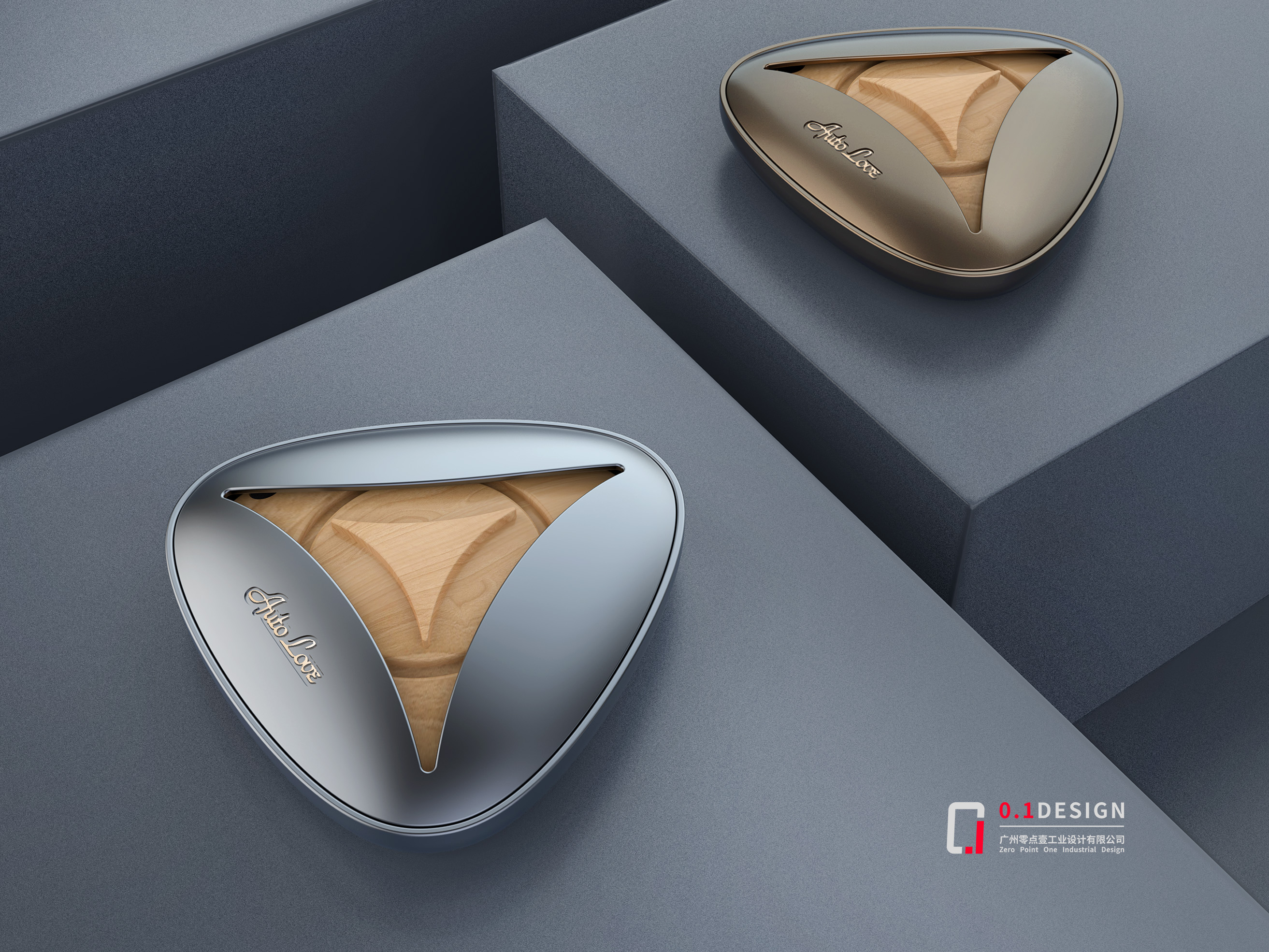 Vehicle fragrance，Appearance design，