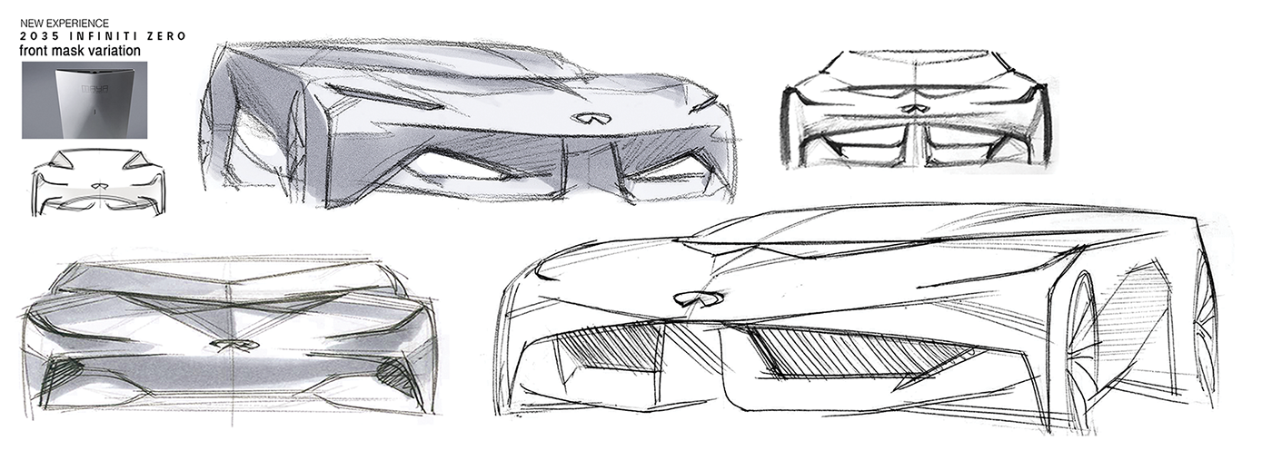 automobile，vehicle，INFINITI ZERO，conceptual design，