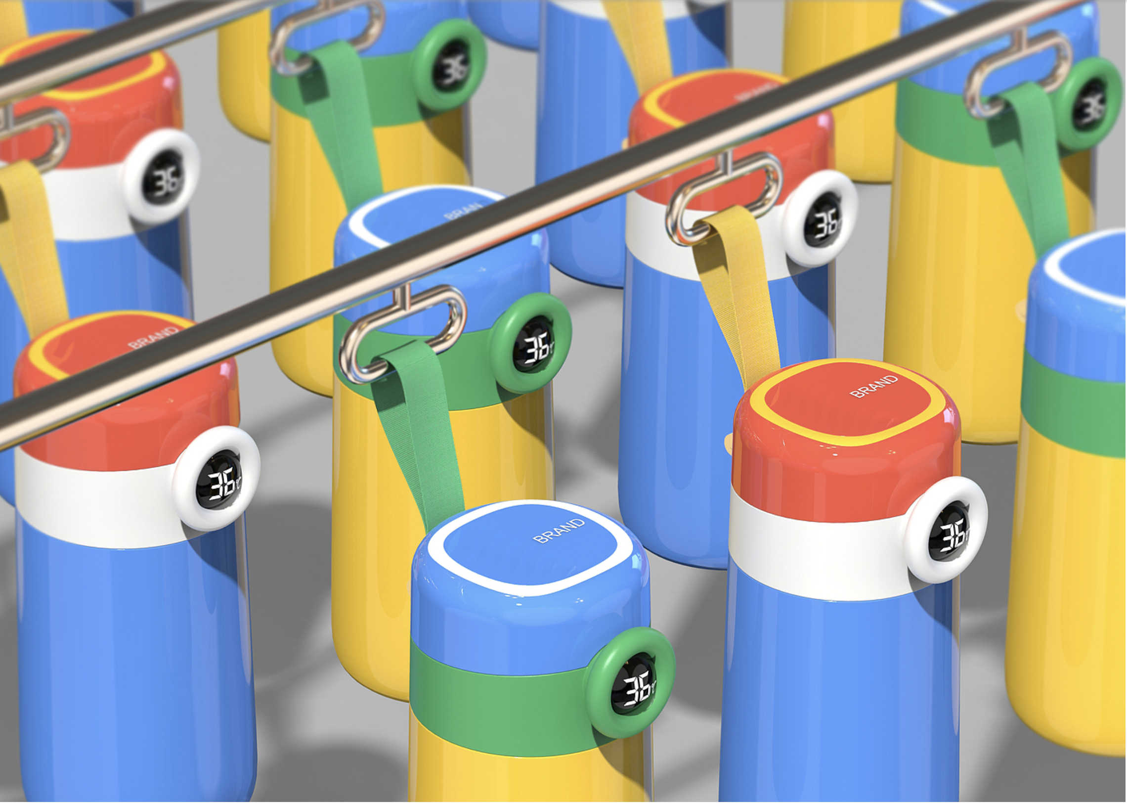 Water cup / temperature display，