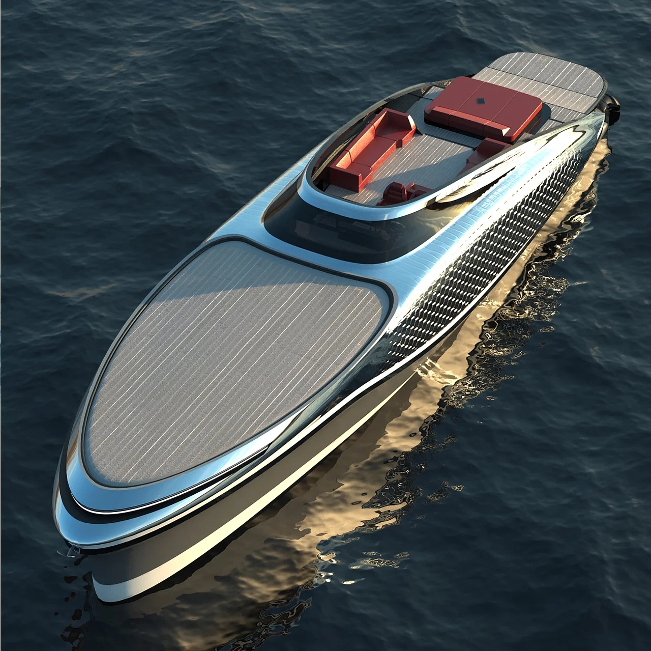 yacht，transparent，deck，